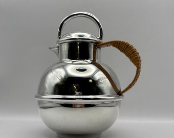 Tetera vintage W.S.B. plateada con tapa E.P.C.