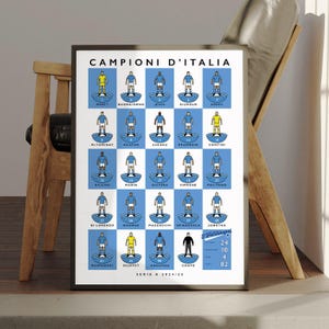 Napoli Squad 24/25 Print