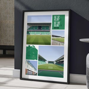 Hibs Views Of Easter Road Print