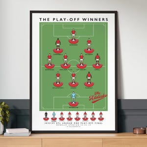 Charlton The Play-Off Winners 2025 Print