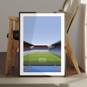 Aston Villa, Villa Park From The North Stand Print