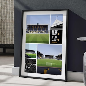 Notts County  Views Of Meadow Lane Print