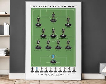 Newcastle United Zwycięzcy Pucharu Ligi 2025 Drukuj