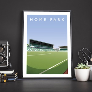Plymouth Home Park Grandstand Print