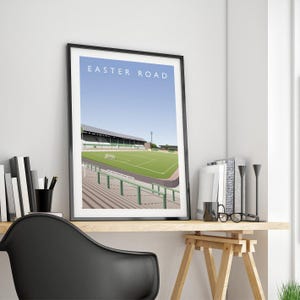 Hibs Easter Road Print