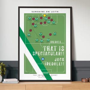 Hibs Iredale Goal Print