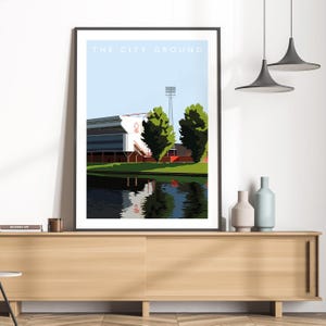 Nottingham Forest City Ground Print
