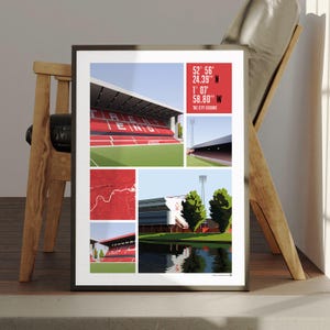 Nottingham Forest Views Of The City Ground Print