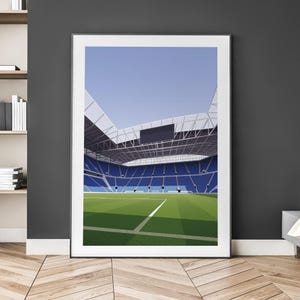 Everton Stadium Bramley-Moore Dock Print