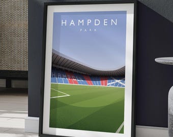 Impresión de Hampden Park