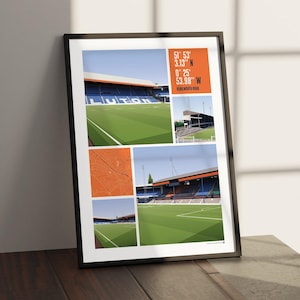 Luton Views Of Kenilworth Road Print