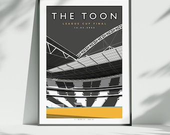 Newcastle The Toon Wembley Print