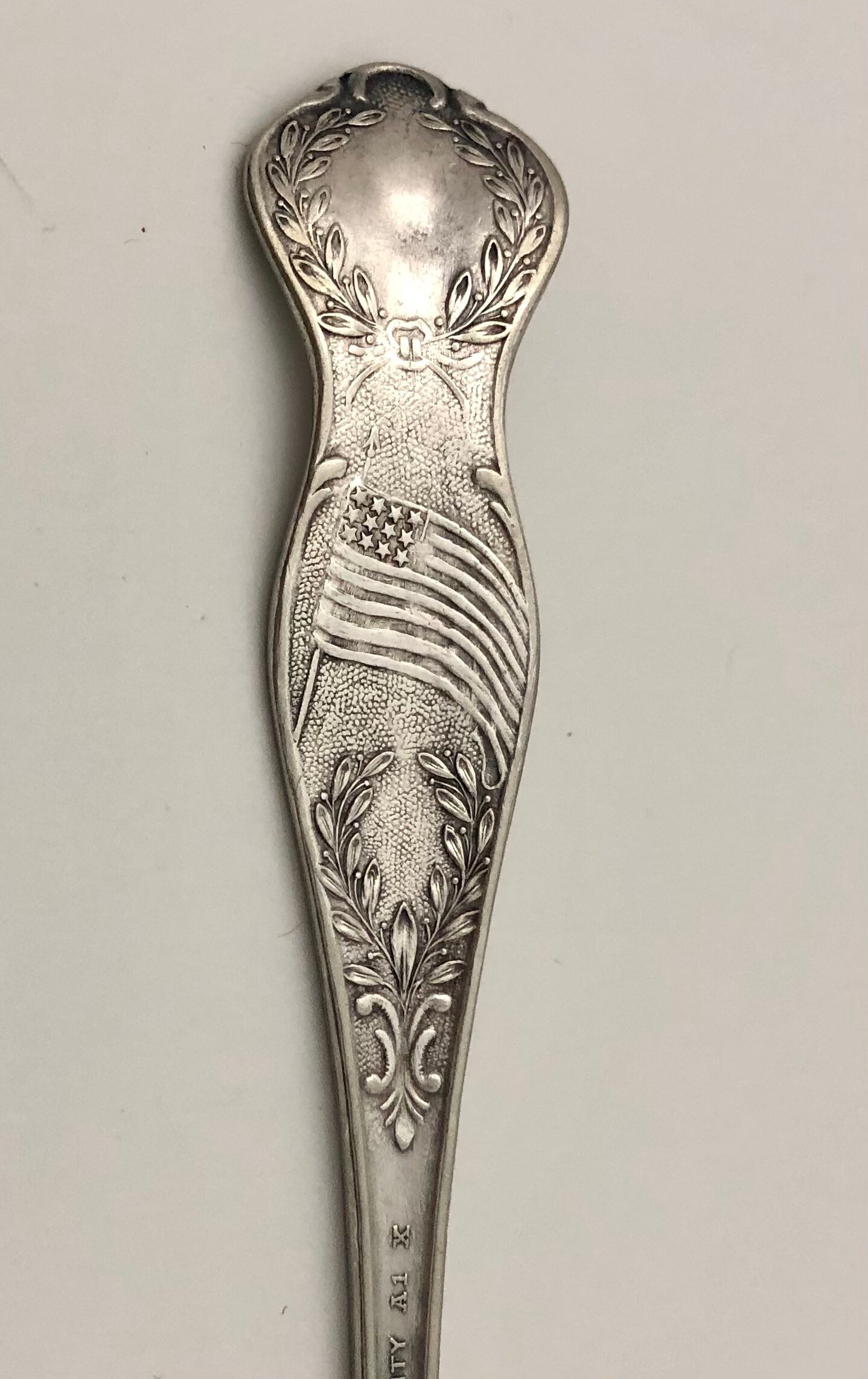 Florida and Arkansas State Souvenir Spoons Oneida Community A1X
