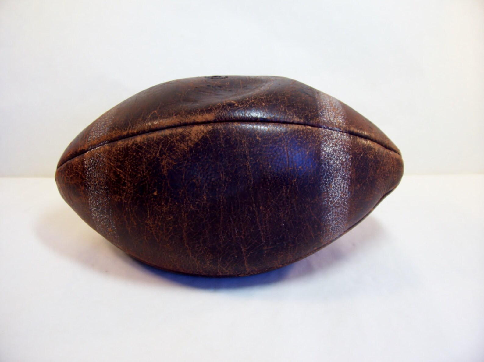 Vintage Leather Football Wilson 1950s Alan Ameche F1132 Etsy