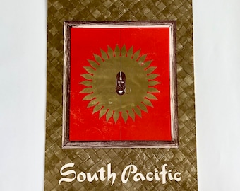 South Pacific Dinner Menu Vintage Tiki Hallandale Florida 1960s Restaurant