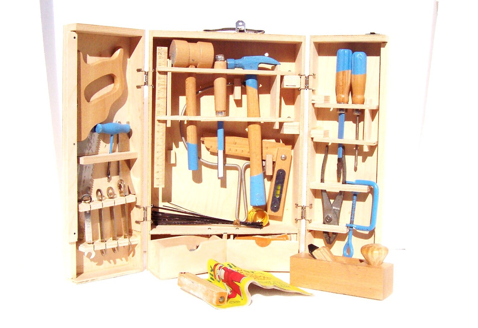 Vintage Billy Builder's Tool Box Set For Young Carpenters Etsy