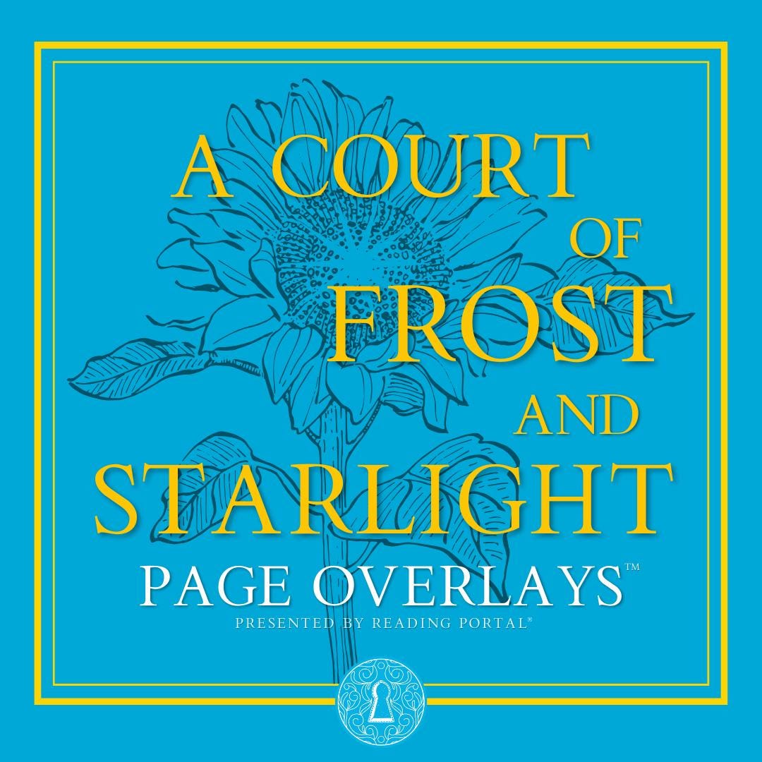A Court of Frost and Starlight Page Overlays™ US/UK Edition