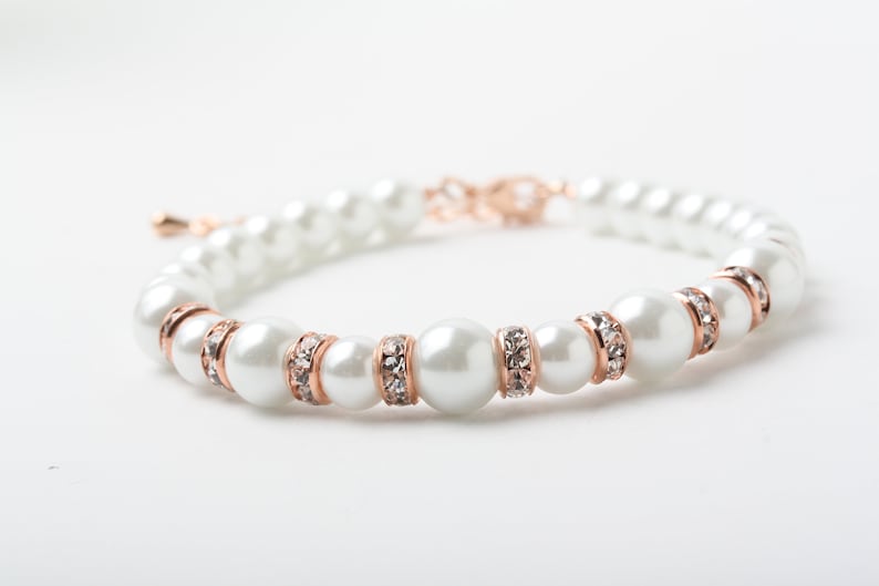 Pearl Bracelet Bridesmaid Bracelet Jewelry Wedding Bracelet Bridal Gift