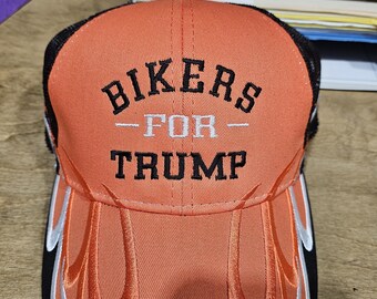 Bikers For Trump Hat.  Show your support.  FREE SHIPPING