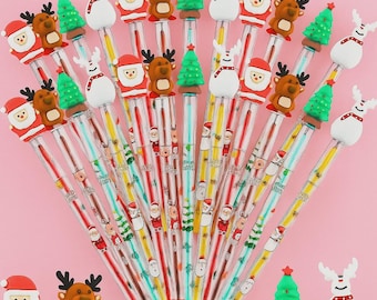 JOYIN Christmas Build A Snowman, Santa Claus, And Gingerbread Man Craft Kit, 3 Packs Modeling Clay DIY Kit For Arts And Craft Activities, Xmas Stocking Stuffers For Kids Party Favor Gift - View #2