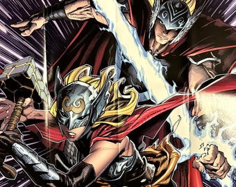 Jane Foster Mighty Thor Comic Poster: NM Condition (24" x 36")
