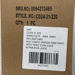 Anthropologie Icon Juice Glass Winged Hearts Design Valentine's Day in Box image 5
