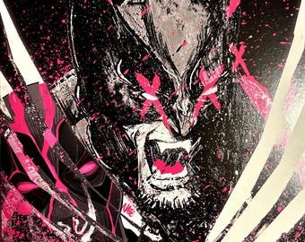 Nate Made It Wolverine DC Marvel LOTR Print Lot- Batman JLA Lantern , Cap Marvel