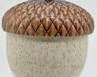 2010 Harry Slatkin Acorn Candle Holder Bath & Body Works Exclusive