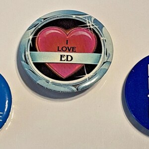 Vtg 1970's 1980's Ed Koch NYC Mayor Campaign Poilitical Pinback Button Lot of 3