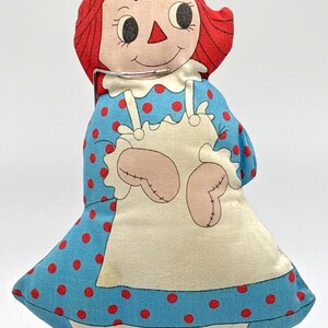 Vintage 1978 Rtagdy Ann Bobbs-Merrill gefüllte Kissen Puppe 10,75 "" Bild 1