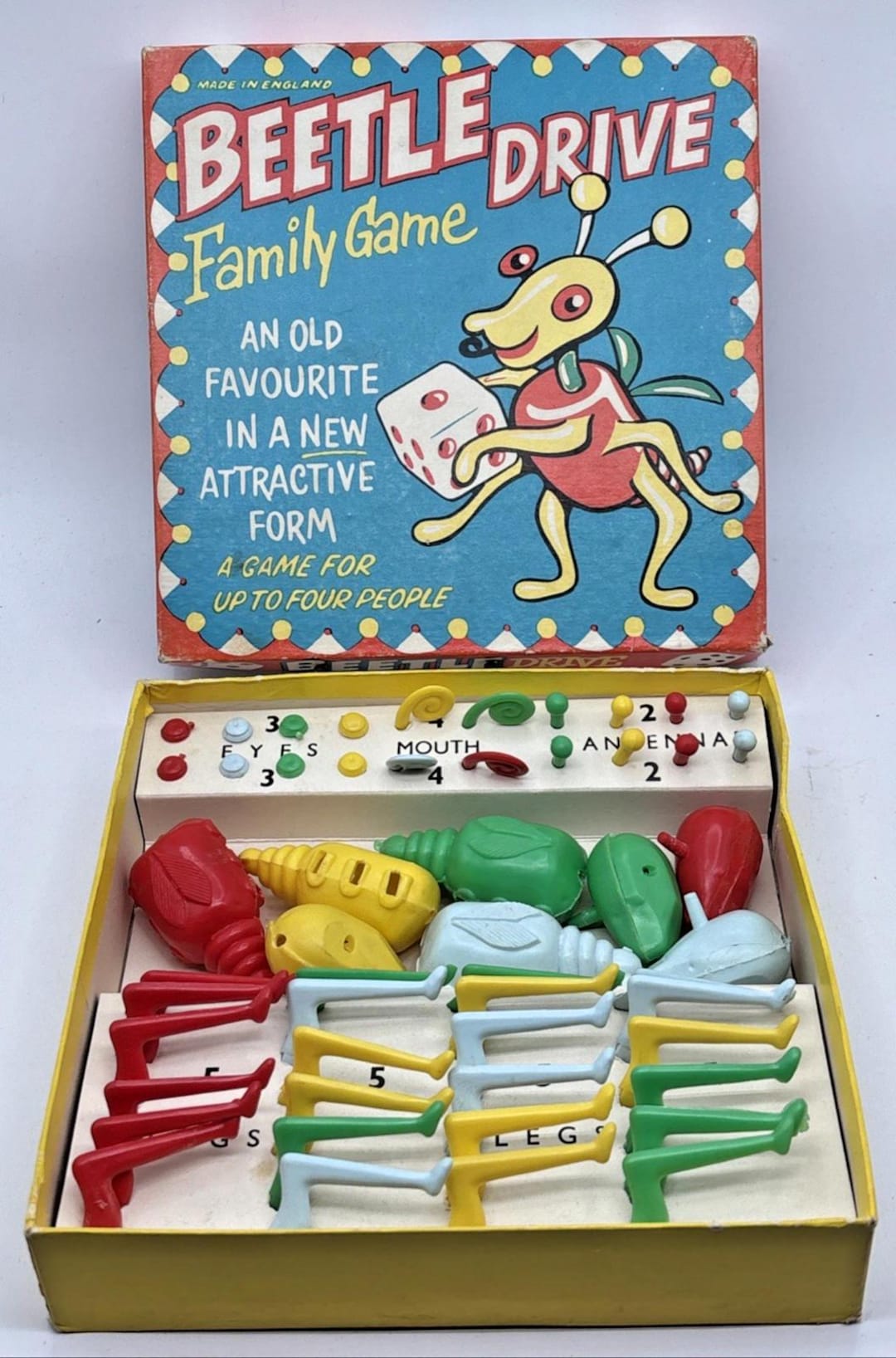 Vintage Beetle Drive Family Game Made In England 1960 s Etsy vintage-beetle-drive-family-game-made-in-england-1960-s-etsy
