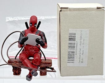 Deadpool Car Mirror Hanging Decoration Figurine PVC New in Box