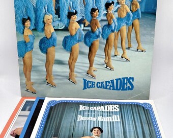 Vintage 1979 Ice Capades Souvenir Program w Dorothy Hamill and History Inserts!!