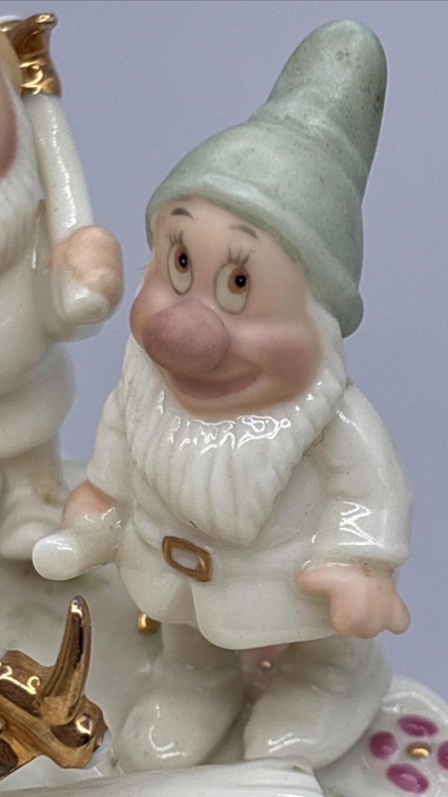 Vintage Wlat Disney Showcase Porcelain Lenox Heigh Ho Candy Dish
