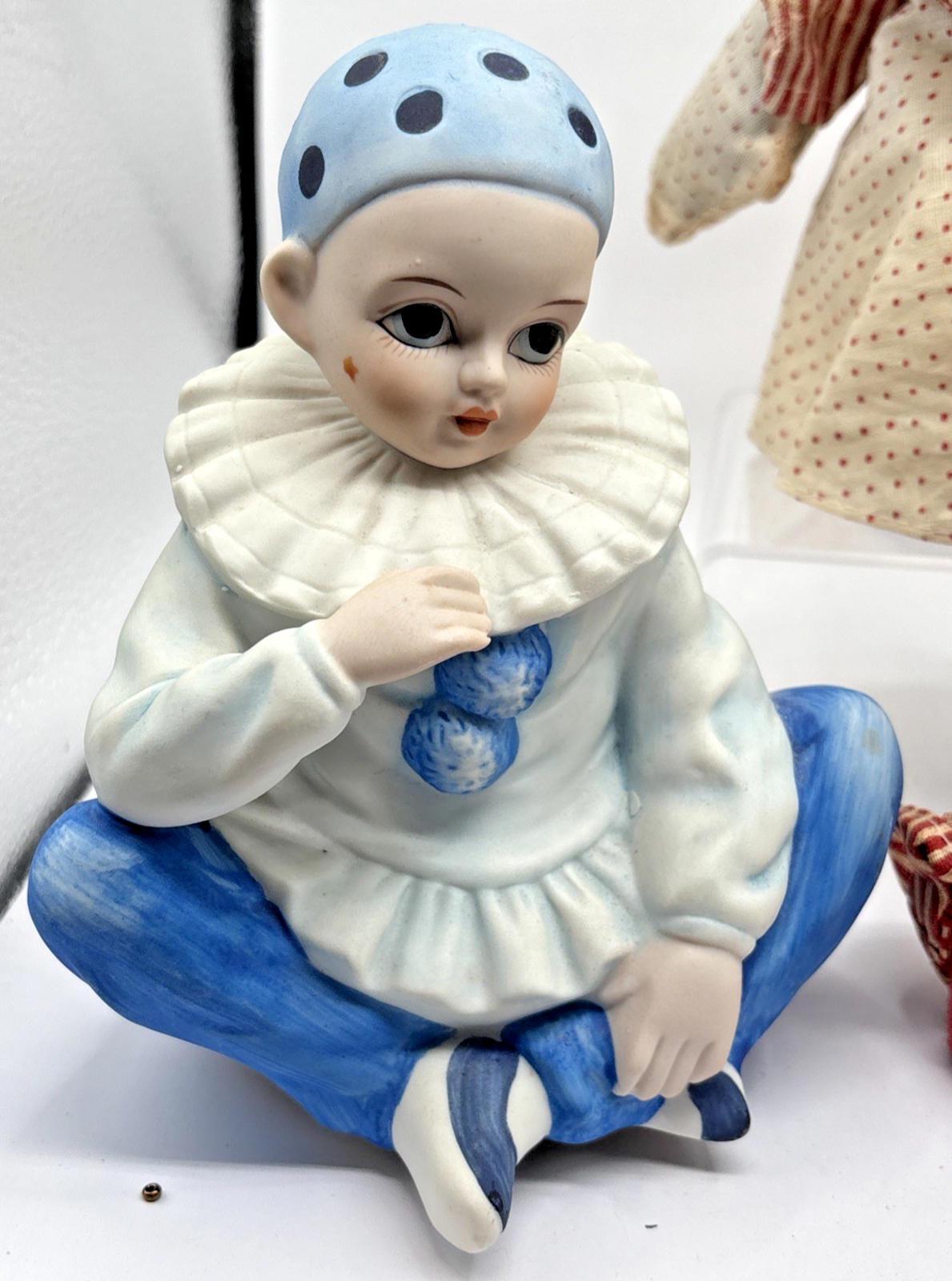 ヴィンテージ ピエロオルゴール 磁器クロス 動作なし - Etsy 日本