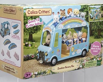 2020 Calico Critters Sunshine Nursery Bus – Epoch Toys – New in Box