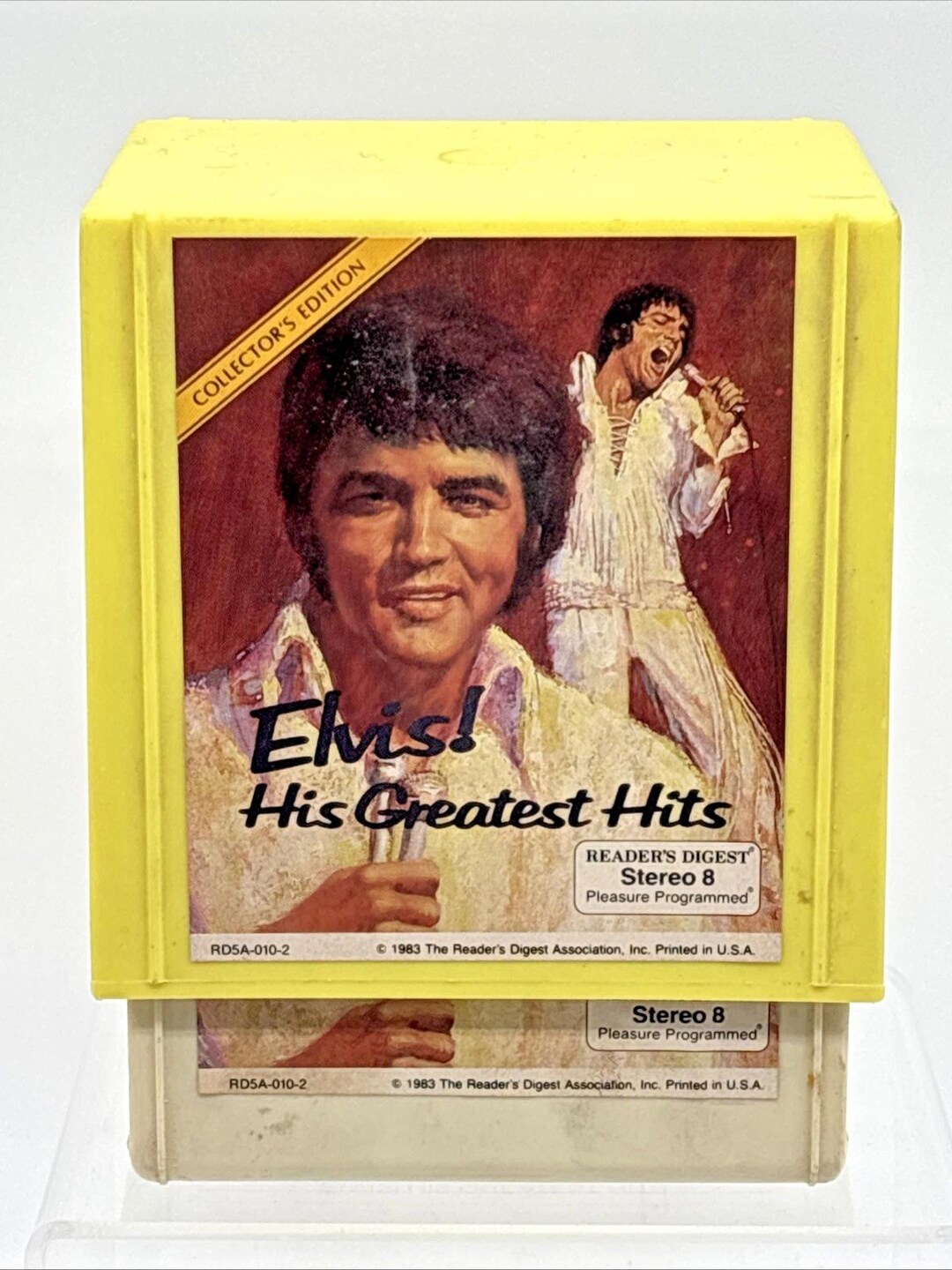 Vintage 1983 Elvis Presley 8 Track Box Set: His Greatest Hits, Case ...