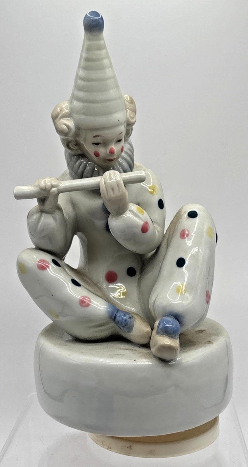 ヴィンテージ ピエロオルゴール 磁器クロス 動作なし - Etsy 日本