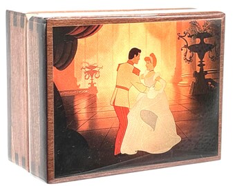 Vintage Reuge Cinderella Music Box American Music Box Company Works!