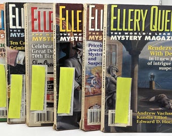 Magazine mystère Ellery Queen, lot de 6 1999
