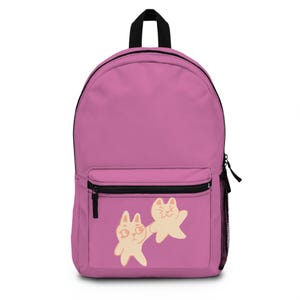 Niedlicher Katzen-Rucksack für Kinder, stilvolle Schultasche, Tierdruck-Rucksack, perfekt für Geschenke, Schulanfang, Katzenliebhaber