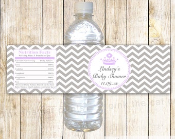 Princess label princess sticker princess birthday pink | Etsy