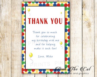 boy thank you notes