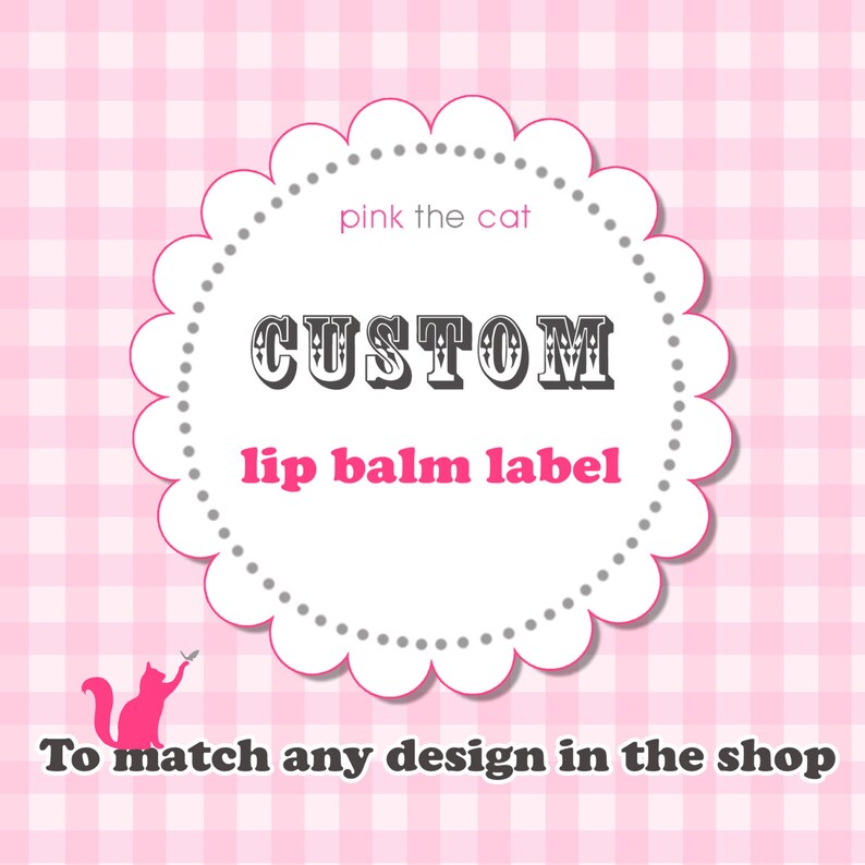 Printable Lip Balm Labels