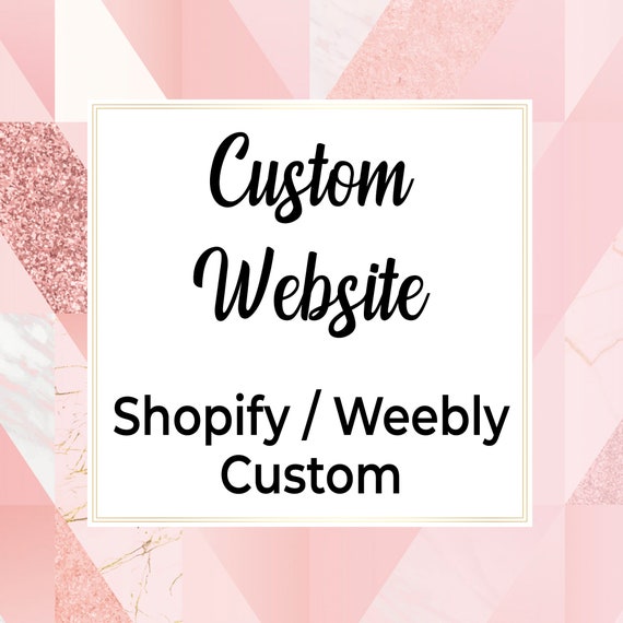 Custom website design and theme customization, reserved 1 of 2