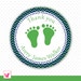 Printable Favor Labels DIY Digital File - Matching Any Design in the ...