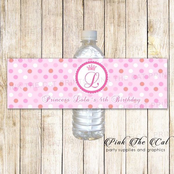 Princess Water Bottle - Etsy