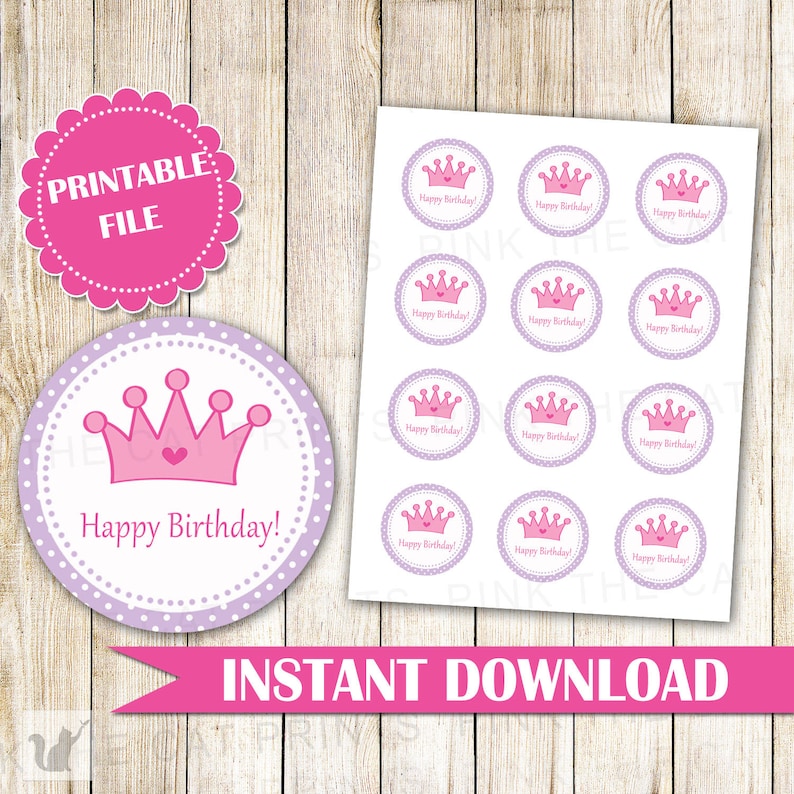 Princess Labels Pleased Birthday Labels Princess Present Choose Tags Princess Cake Pop Labels Purple Red Princess Stickers Fast Obtain graphic regarding Free Printable Birthday Labels and Tags named Princess Labels Delighted Birthday Labels Princess Present Like Tags Princess Cake Pop Labels Purple Crimson Princess Stickers Quick Obtain