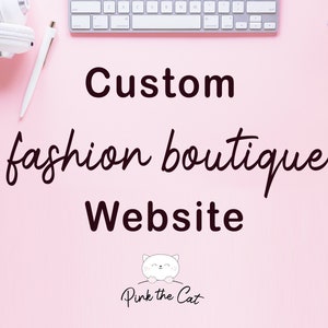 Aangepast websiteontwerp en thema-aanpassing voor je modeboetiek, aangepaste bedrijfswebsite op shopify squarespace wix, enz.