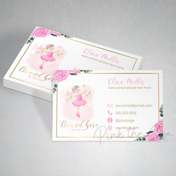 Tutu Business Card Etsy